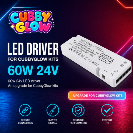 Cubbyglow Upgrade Led Driver 60w